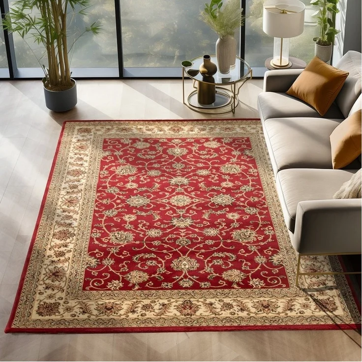 SIMPEX24 Orientteppich Orientalisch Design, Läufer, Höhe: 12 mm, Orinet Teppich Webteppich orientalischen Mustern Teppich Wohnzimmer – Bild 2