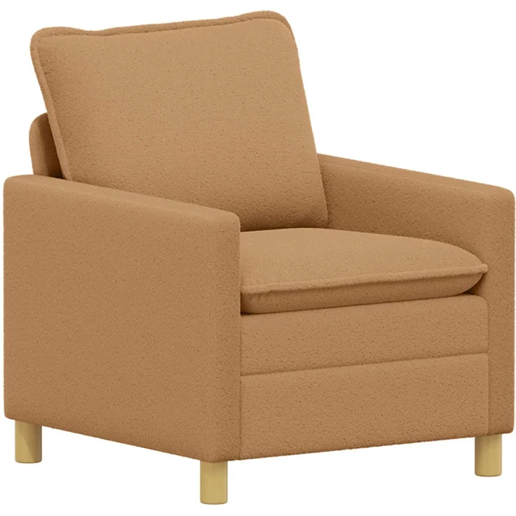 vidaXL Sofa Set 2 stk. Beige Stoff 3417040 – Bild 3