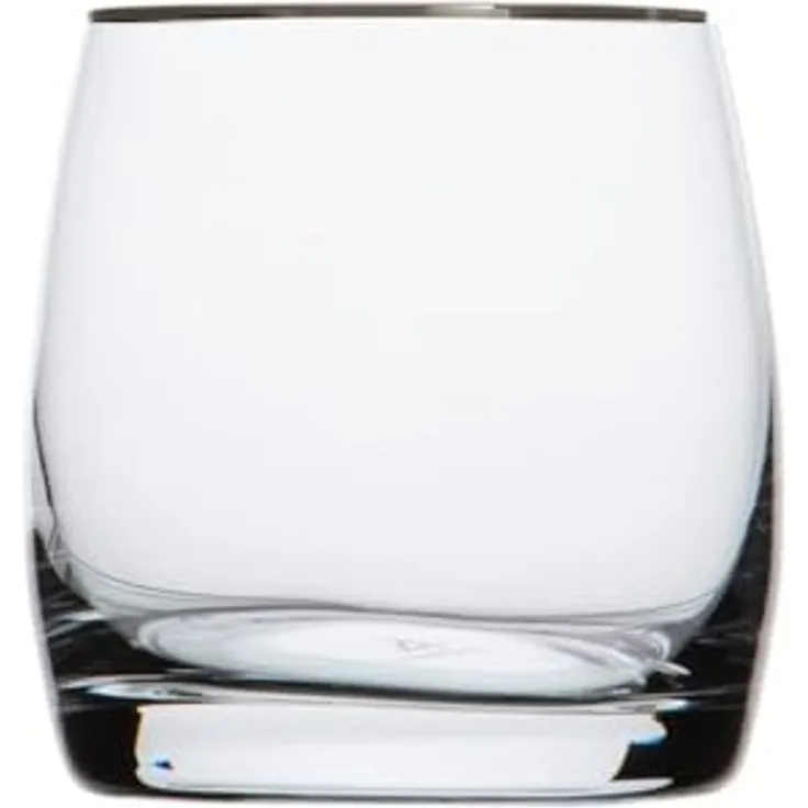 Whiskyglas Kristall Pure Platin clear (8,7 cm)