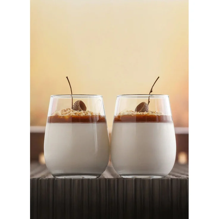Hermia Concept 'LV-GAI361F' Gläser-Set (6-teilig), Transparent, 6,3 x 6,3 x 10,0 cm, 360 ml – Bild 1