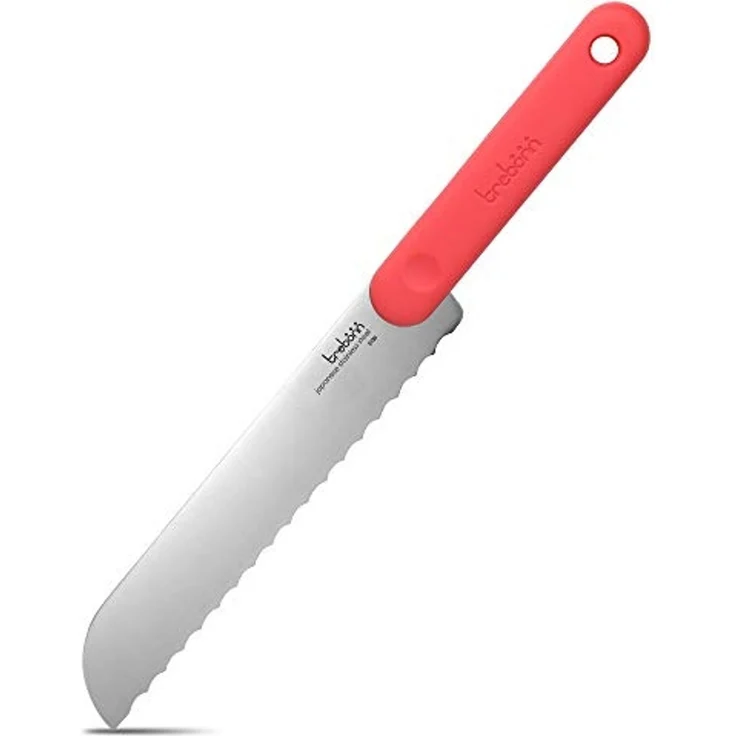 Trebonn Artu Schneidbrett Bambus 43x24 cm & Brotmesser – Bild 6