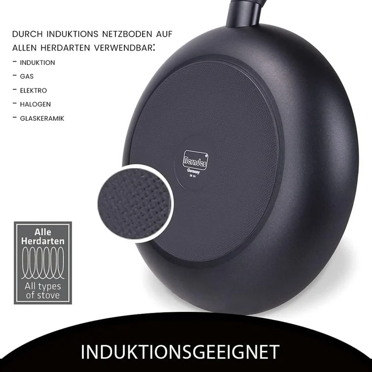 Berndes 'Special+' Bratpfanne mit Antihaftversiegelung, Aluminium schwarz, Ø 24 cm – Bild 2