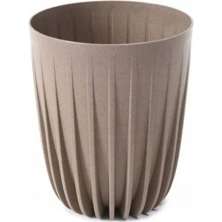 Lamela Blumentopf mit Kunststoff-Einsatz latte 30 cm Mira Eko*