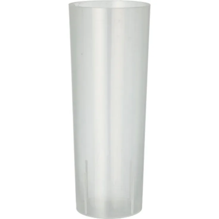 10 Mehrweg-Gläser für Longdrinks PP 0,3 l Ø 5,85 cm · 15,2 cm transluzent