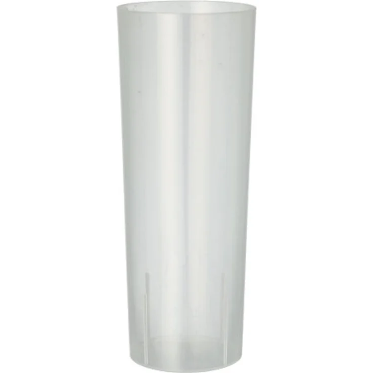 10 Mehrweg-Gläser für Longdrinks PP 0,3 l Ø 5,85 cm · 15,2 cm transluzent
