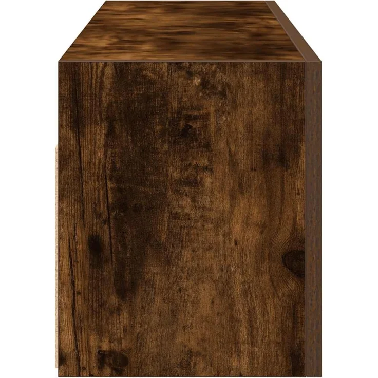 vidaXL Bad-Wandschrank Räuchereiche 100x25x30 cm Holzwerkstoff 860098 – Bild 6