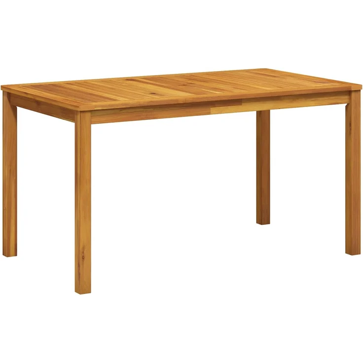 vidaXL 7-teiliges Garten Essset 6-Sitzer Creme Massivholz Akazie 3434560 – Bild 5