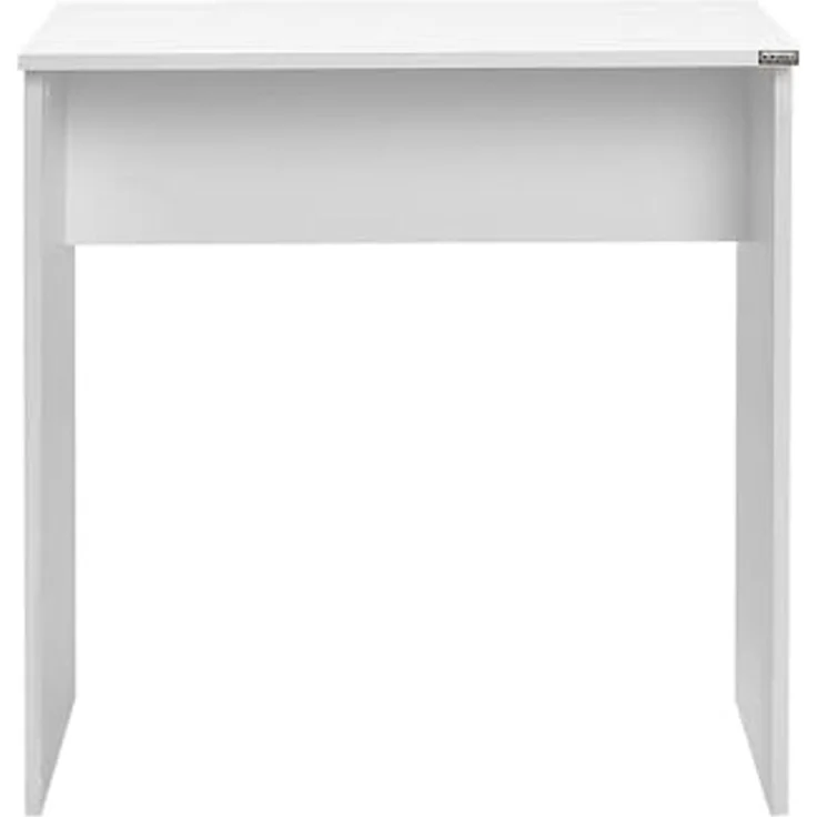 Modern Study Desk, White, 72 x 75 x 52 cm | 100% Melamine Coated Particle Board, 16 mm Thickness | Stylish & Functional for Home Office & Study – Bild 4