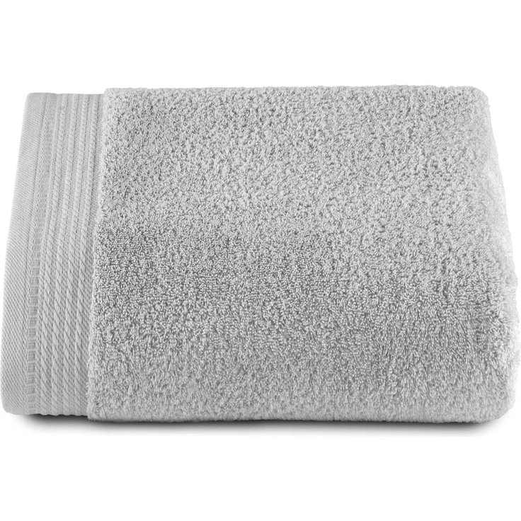 Top Towel – Premium – Große Badetücher – Badezimmerhandtücher – 1 großes Duschtuch – 100x150 cm – 100 % Baumwolle – 600 Gramm - Silbergrau