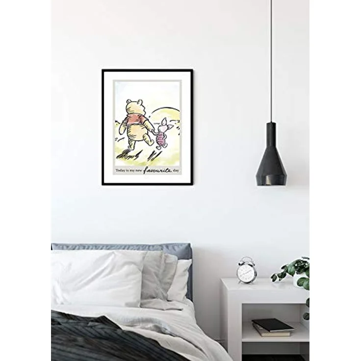 Komar Disney Wandbild Winnie Pooh Today, Kunstdruck für Kinderzimmer, 40x50cm, bunt, lichtbeständig, ohne Rahmen, WB064-40x50 – Bild 3