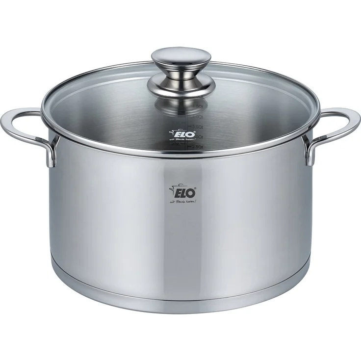 Elo Fleischtopf Galant, Edelstahl 18/10, integriertes Öl- Dosier-System, Induktion – Bild 3