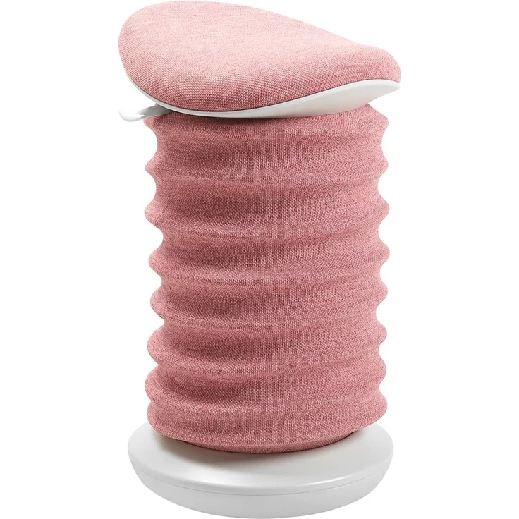 TOPSTAR Sitness 4D AGR-Zertifiziert Dynamischer Sitzhocker Papyrusweiß Rose