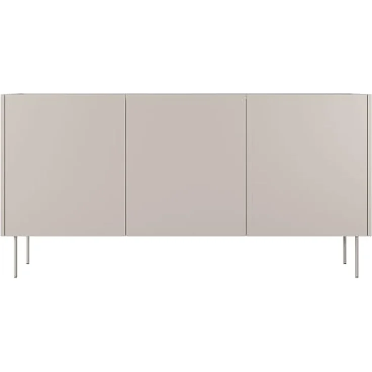 Lomadox Sideboard DELFT-141, in kaschmir und Eiche, 170 cm breit, grifflos – Bild 3