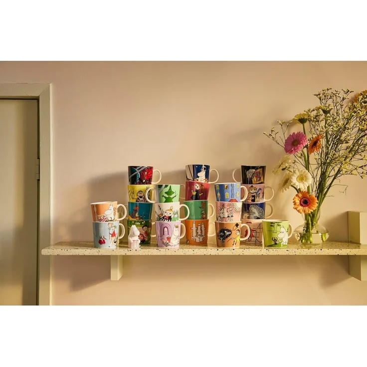 Arabia Moomin Becher 0,3L Hemulen yellow – Bild 7