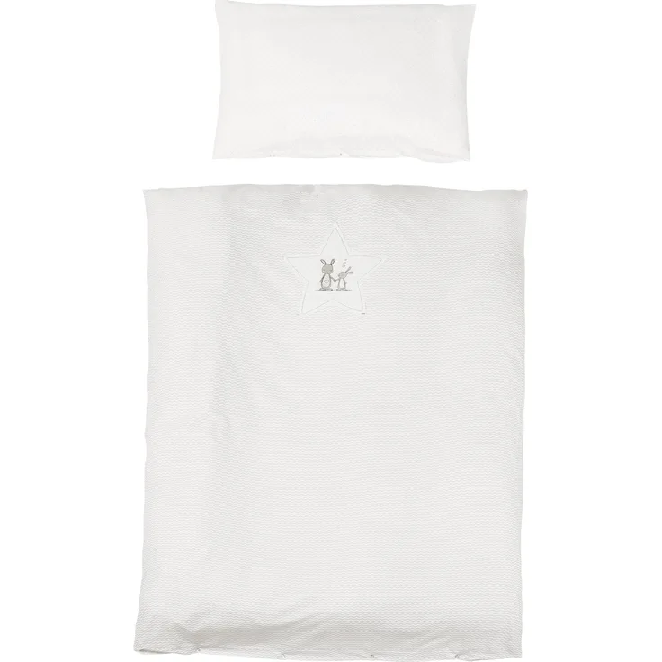 roba Bettwäsche 'Fox & Bunny' 2-tlg - Kinderbettwäsche 100 x 135 - Baumwolle