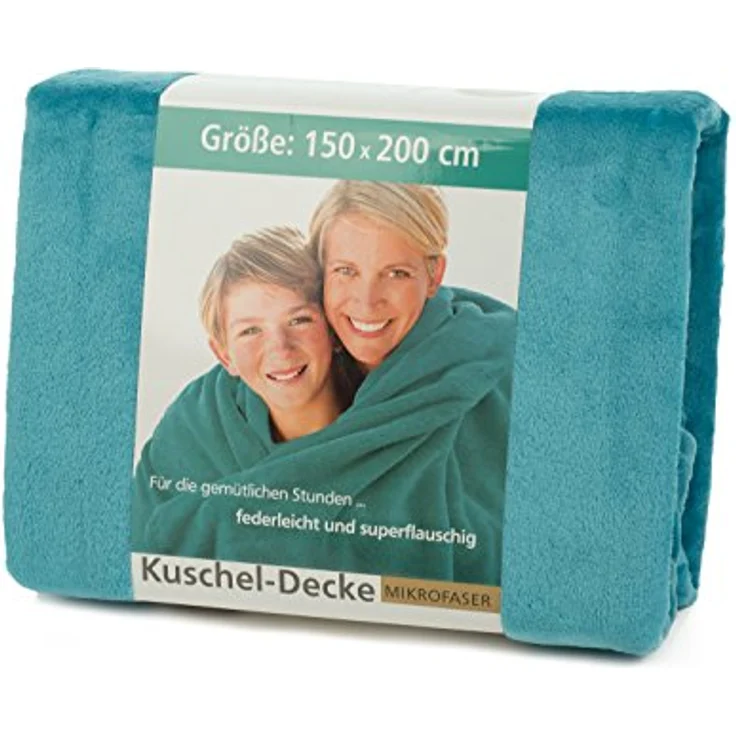 Wohndecke Memphis, Gözze, in tollen Unifarben, Kuscheldecke – Bild 4