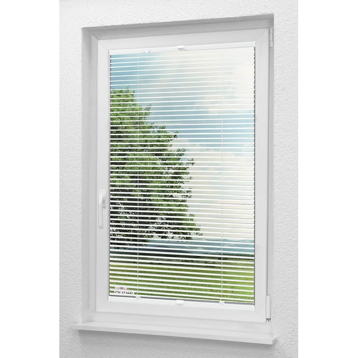 LYSEL® Jalousie Alu 20mm verspannt Weiß, HxB 130x50cm – Bild 5