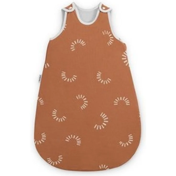 Ehrenkind® Baby Sommerschlafsack Rund | Bio-Baumwolle | Sommer Schlafsack Gr. 86/92 Zimt Gemustert | Schlafsack Baby Schlafsack Kinder – Bild 6