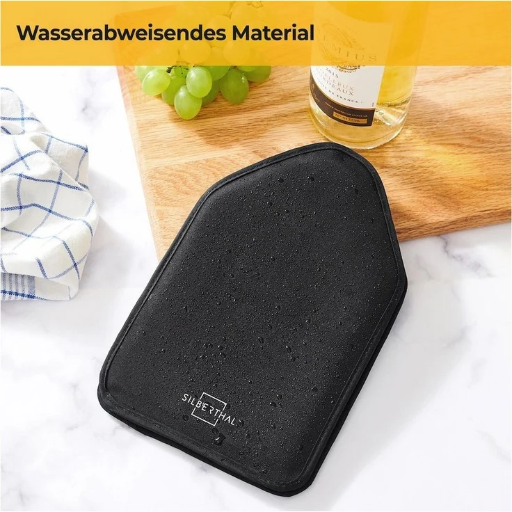 SILBERTHAL Wein- und Sektkühler Kühlmanschette für Flaschen 2er Set, bis zu 2h kühl, für 0,7 - 1L Flaschen, Wasserabweisend, flexibel – Bild 2