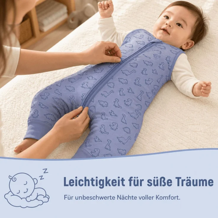 Fillikid Sommerschlafsack mit Beinen Exklusiv – Bild 9