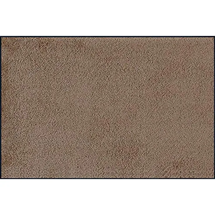 wash+dry Flachwebeteppich Esposa, rechteckig 120x180 cm, uni in Taupe, waschbar, Oeko-Tex® Standard 100, Made in EU