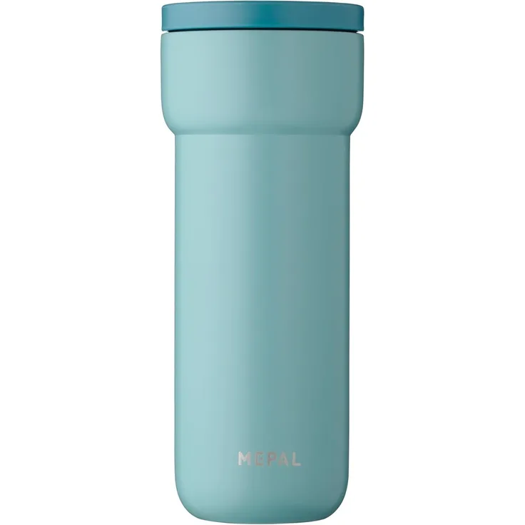 Mepal - Isolierbecher Ellipse - 6 Stunden heiß & 10 Stunden kalt - Thermobecher für Unterwegs - Geeignet als Tee & Kaffeetasse zum Mitnehmen - Passt in alle Becherhalter - 475 ml - Nordic Green