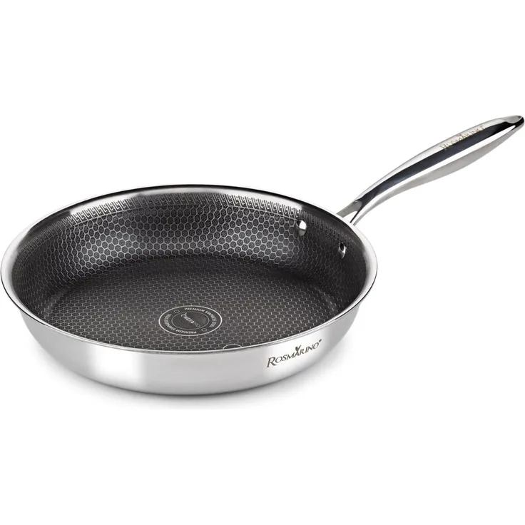 ROSMARINO BRATPFANNE HEXAPRO Edelstahl Silber (H 5 x T 50 x B 24 cm)