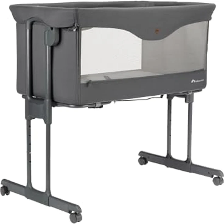 Bebeconfort Amara 2in1 Beistellbett & Stubenwagen, inkl. Matratze und Reisetasche, ab Geburt bis 9 kg, Tinted Graphite – Bild 1