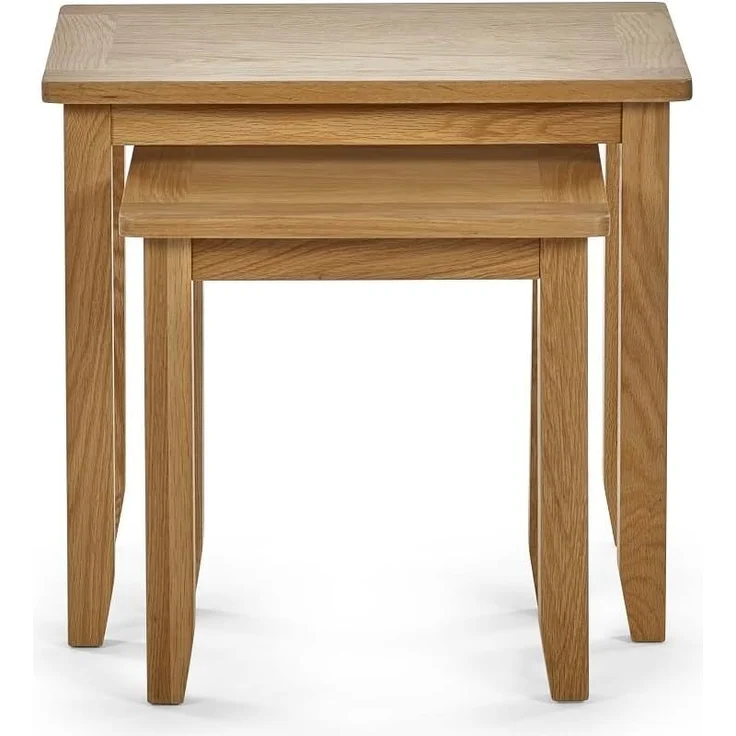 Julian Bowen Mallory Satztisch, 2-teilig, Eiche, 56 x 50 x 38 – Bild 5