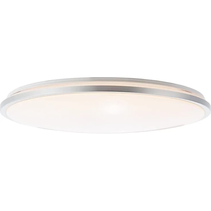 Brilliant Leuchten No. G97010-75 LED Wand- und Deckenleuchte Jamil 48cm weiß silber