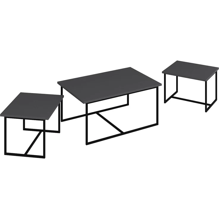 Skye Decor 'Levada - 9305' Couchtisch, Anthrazit, 90,45 x 37,42 x 60,52 cm – Bild 7