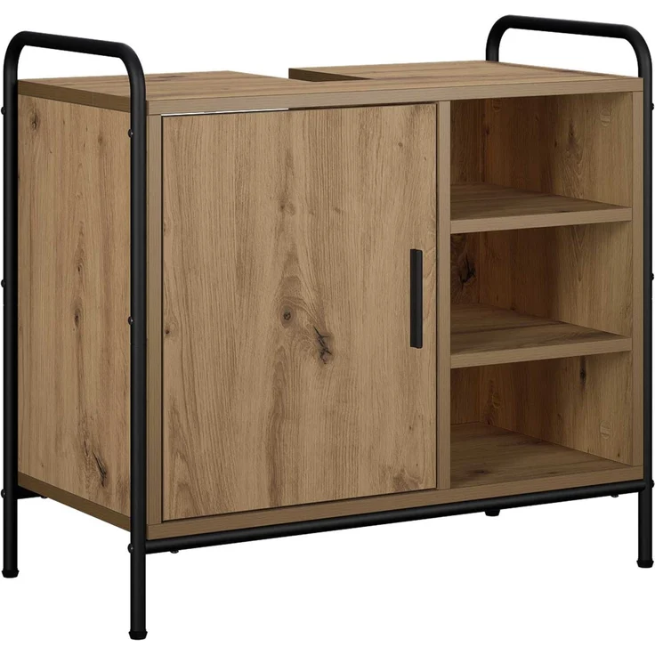 vidaXL Badezimmerschrank-Set 3 stk. Artisan-Eiche 40 x 36 x 109,5 cm 3444536 – Bild 4