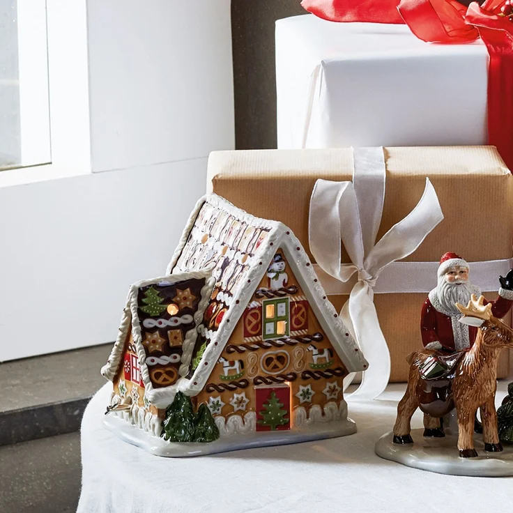 Villeroy & Boch Christmas Toys Lebkuchenhaus mit Spieluhr – Bild 2