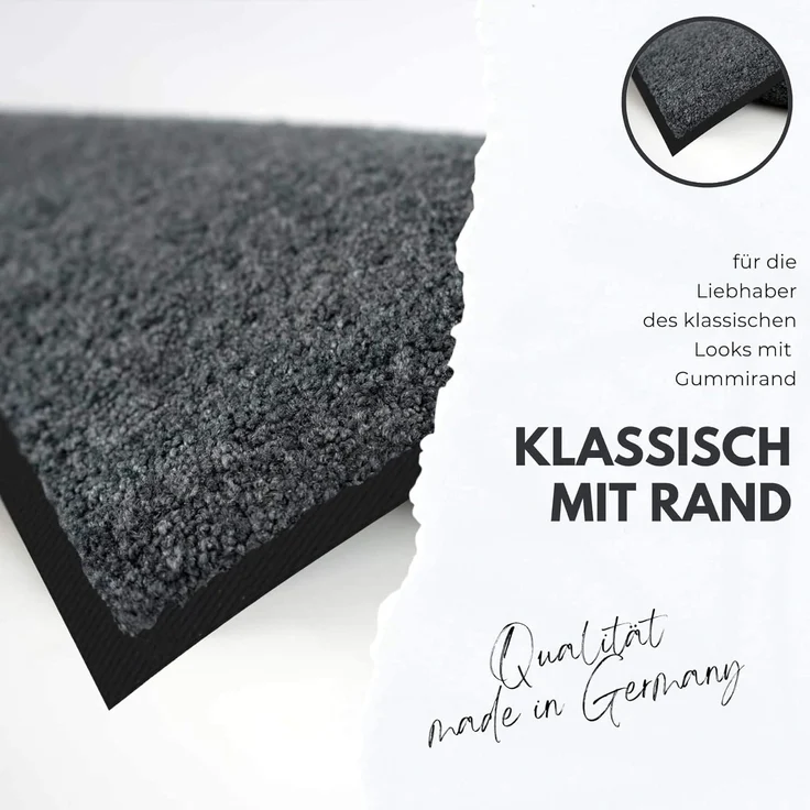 Salonloewe Fußmatte SIAMO IN SEI 50x75cm, In- und Outdoor, waschbar bei 40° Grad und trocknergeeignet – Bild 9