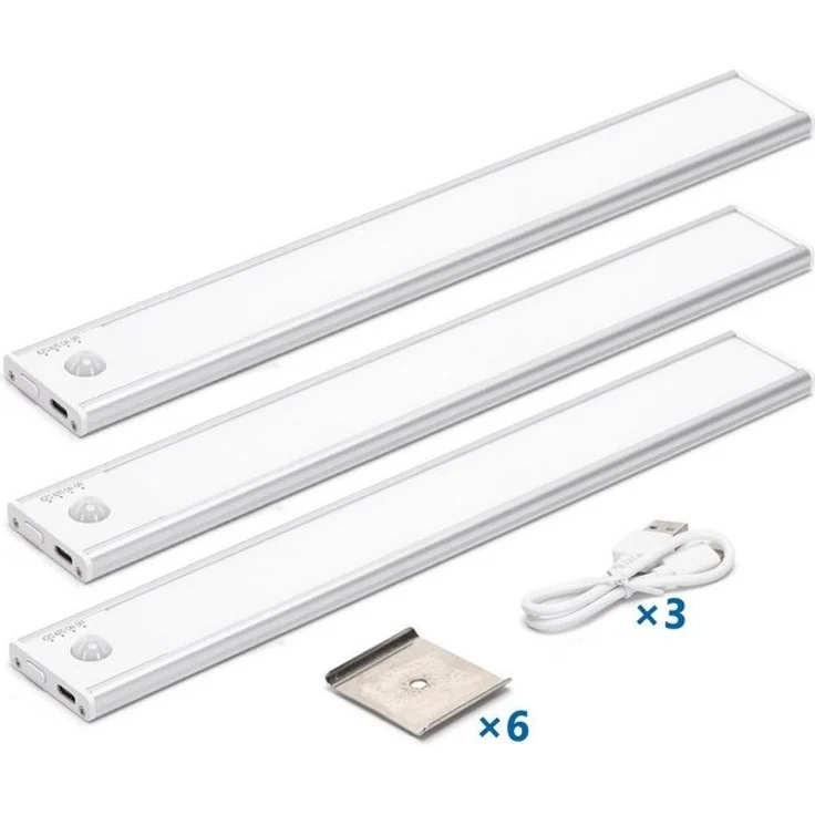 Aigostar LED Unterbauleuchte LED Schrankbeleuchtung mit einstellbarer Helligkeit & Farbtemperatur – Bild 4
