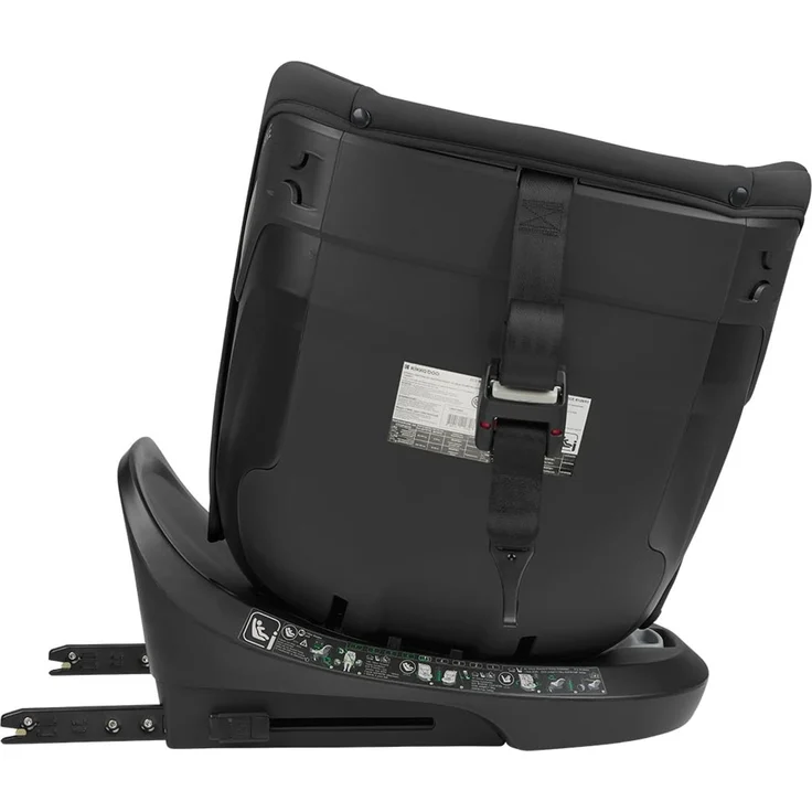 Kikkaboo i-Size Kindersitz i-Hike (40-150 cm) Isofix, 360° drehbar, verstellbar schwarz – Bild 7