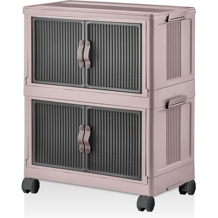 Skye Decor 'Lavine 67 - Powder' Mehrzweckschrank, Puder, 32 x 67 x 56 cm – Bild 1
