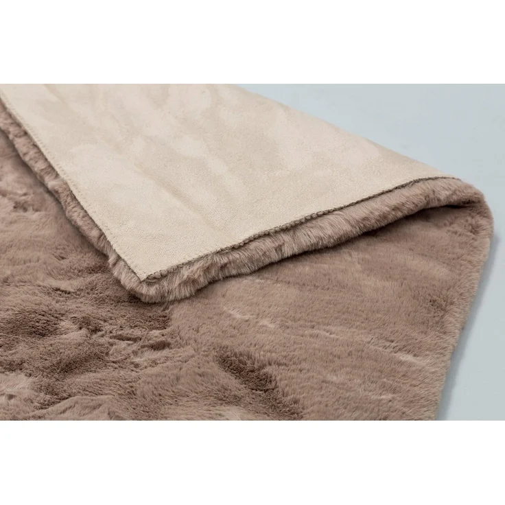 SCHÖNER WOHNEN-Kollektion Fellteppich Tender, rechteckig, Höhe: 26 mm, besonders weich durch Microfaser, Kunstfell, waschbar, Wohnzimmer – Bild 2