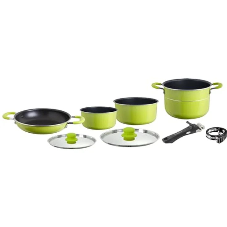 Brunner Topfset JUNIPER 8 Teilig Set Kochen Küche Töpfe – Bild 2