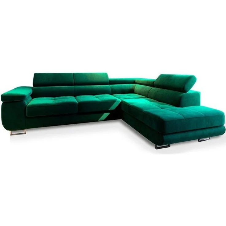 Masseno Ecksofa SELVA mit Schlaffunktion L-Form, Sofa mit Bettkasten – Bild 4