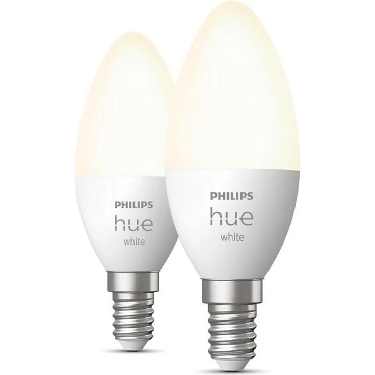 Philips Hue White E14 B39 Candle Light - 2-pack – Bild 4