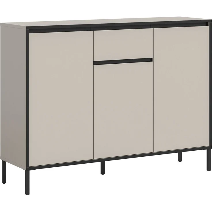 Newroom Kommode Kaschmir 136 cm, Kommode Kaschmir Elegant Sideboard Highboard Schlafzimmer Anrichte. – Bild 1