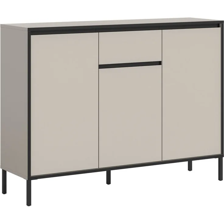 Newroom Kommode Kaschmir 136 cm, Kommode Kaschmir Elegant Sideboard Highboard Schlafzimmer Anrichte.