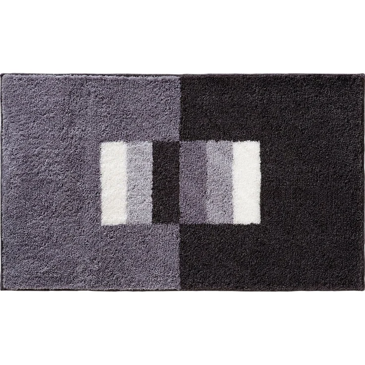 Erwin Müller Badematte Badematte "Korfu", Höhe 20 mm, eckig, Streifen – Bild 1