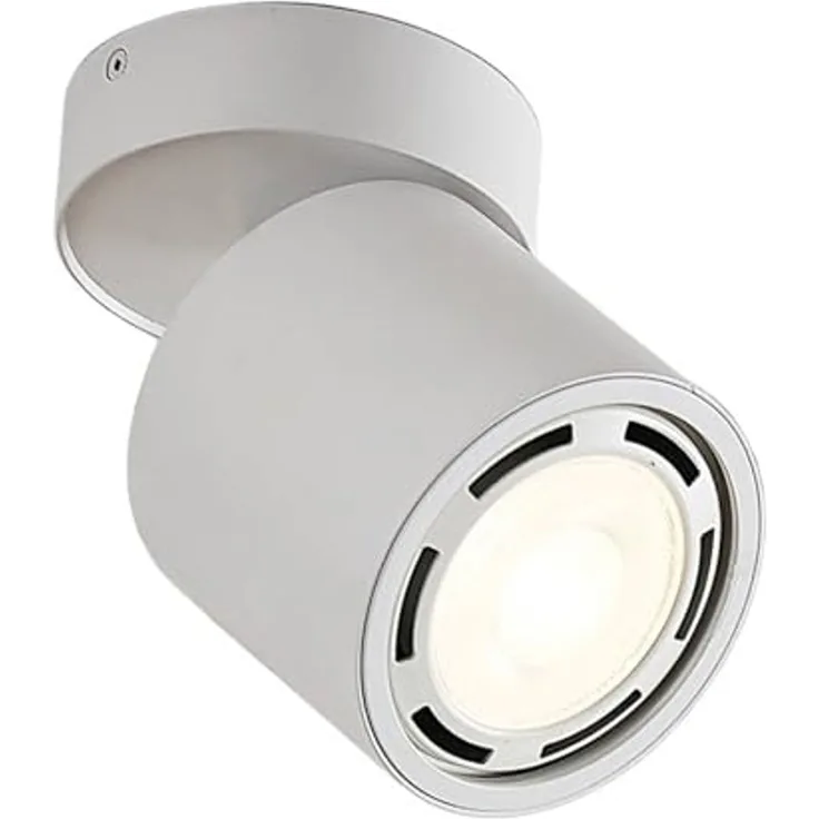 Arcchio Deckenstrahler Mabel, Metall, Weiß IP20, 1 x 20 W LED GU10 ES111