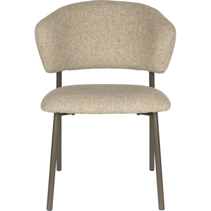 Esszimmerstuhl Jasmine im 2er-Set, Grün mit Metallgestell 50 x 63 x 85 cm – Bild 5