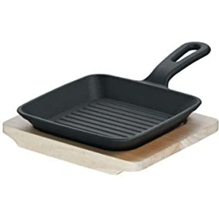 Schulte-Ufer Mini-Grillpfanne 'Rustika', 19x19 cm