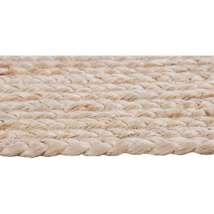 LUXOR living Teppich Salo, rechteckig, Höhe: 6 mm, Juteteppich, handgeflochten, Flecht Design, 100% Naturfaser – Bild 3