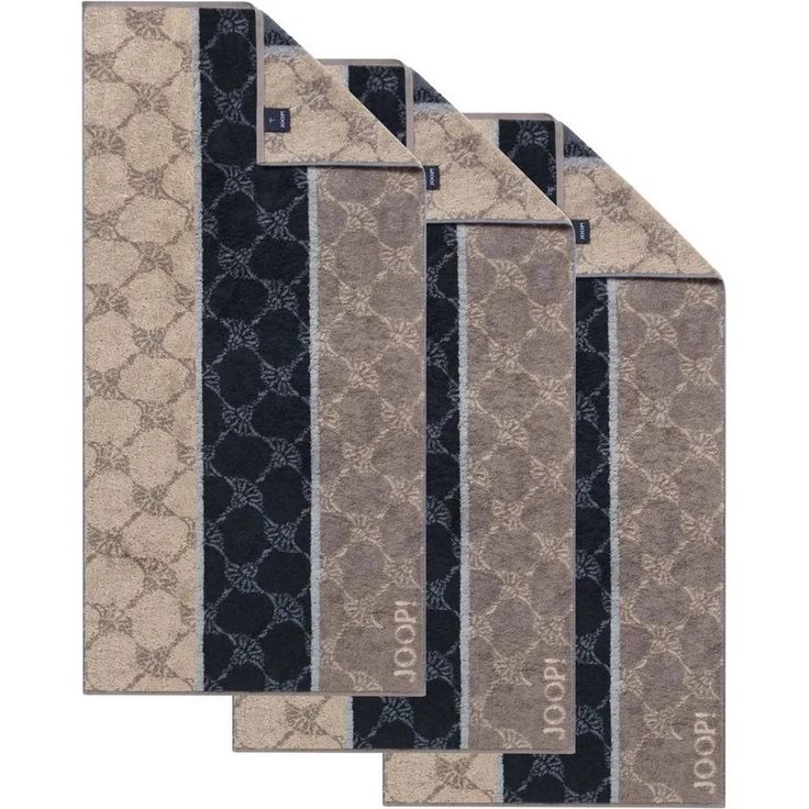 JOOP! Handtuch Unisex Handtuch 3er Pack Baumwolle, Frottier (Packung, 3-St) – Bild 1