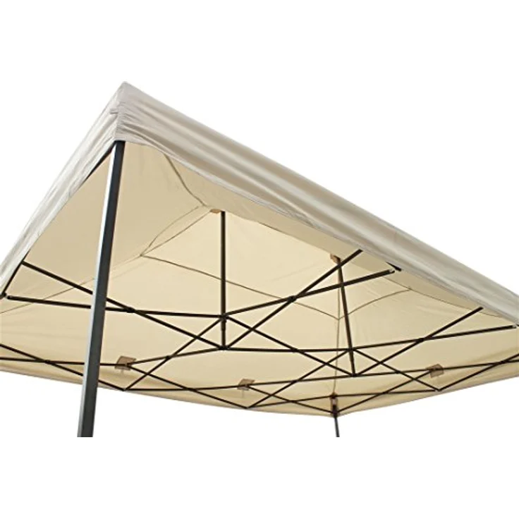 All Seasons Gazebos 3x4. 5m vollständig wasserdichtes Faltpavillon - Beige – Bild 8